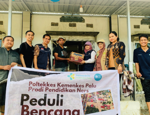 Ners Peduli Bencana: Poltekkes Kemenkes Palu Turun Tangan Bantu Korban Banjir Bandang di Desa Wombo Kalongo