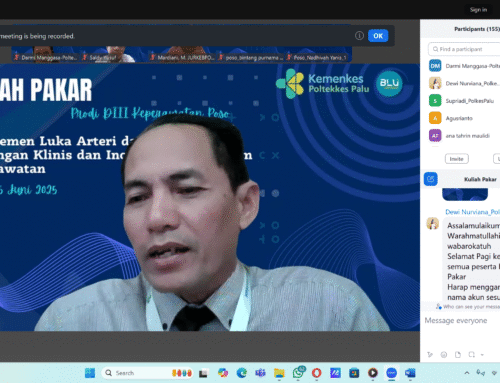 Kuliah Pakar Prodi D3 Keperawatan Poso Kupas Tuntas Manajemen Arteri dan Venous Ulcer